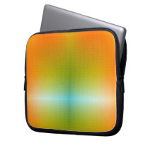 Laptoptasche mit leuchtendem Farbverlauf-Design
