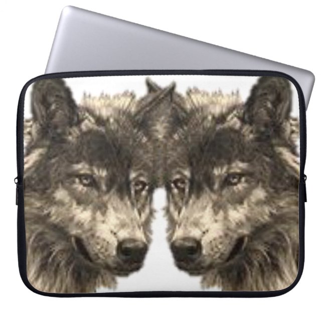 Laptoptasche Wolf Laptopschutzhülle (Vorderseite)