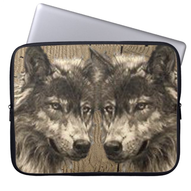 Laptoptasche Wolf Laptopschutzhülle (Vorderseite)