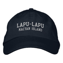 Lapu-Lapu Philippines Baseball Hat Bestickte Baseballkappe