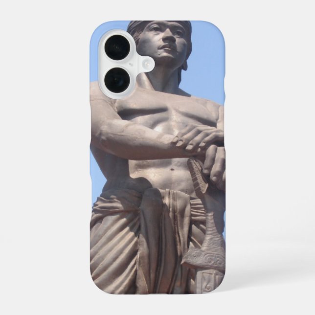Lapusvorhang iPhone 16 Hülle (Rückseite)