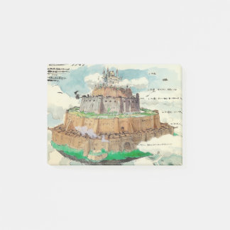 Laputa Konzept Kunst Post-it Klebezettel