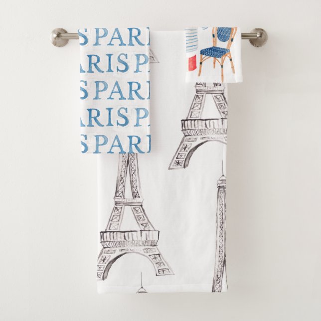 L'aquarelle française de Paris gribouille (En situation)