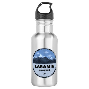 Laramie Mountains Wyoming Colorado Camping Edelstahlflasche
