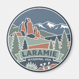 Laramie USA Magnet
