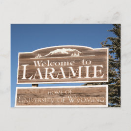 Laramie Wyoming Postcard Souvenir Travel Postkarte