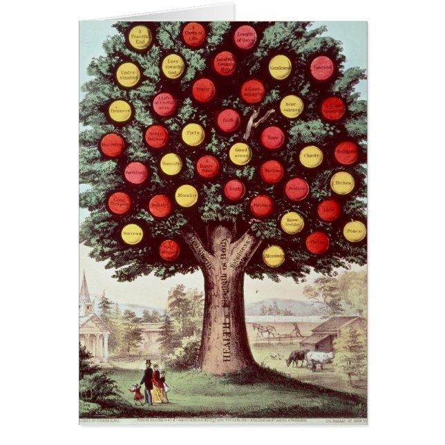 L'arbre de la modération, 1872 (Devant)