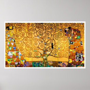 L'Arbre de la Vie, affiche de Klimt