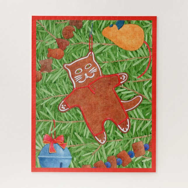 L'ARBRE DE NOËL DE KITTY Puzzle 16"x20" (Vertical)