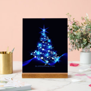 l'arbre de Noël stylisé et lumineux de SlipperyJoe