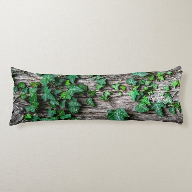 L'arbre Hugger, G-Végétalien, coussin de corps (Devant)