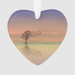 L'arbre souffle dans le vent