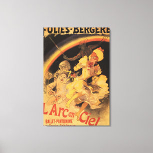 L'Arc-en-Ciel Ballet in Folies-Bergere Leinwanddruck