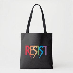 L'arc-en-ciel coloré résistent au sac fourre-tout
