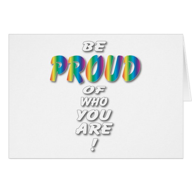 L'arc-en-ciel soit fier (les sembler meilleurs sur (Devant horizontal)