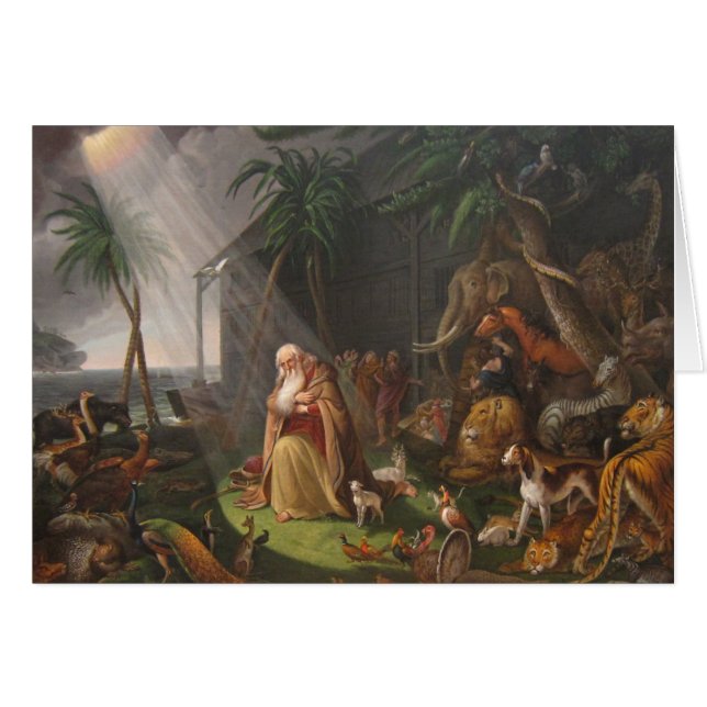 L'arche de Noé par Charles Wilson Peale - Circa (Devant horizontal)