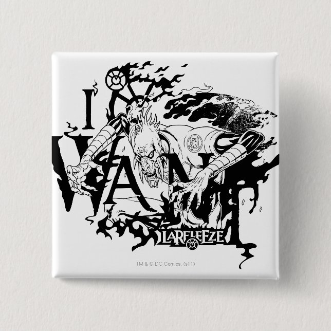 Larfleeze - Agent-Orange 13 Button (Vorderseite)