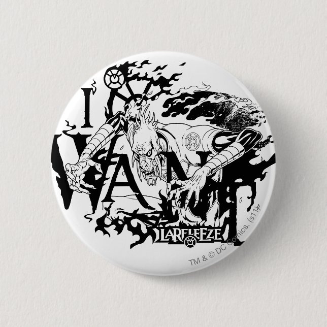 Larfleeze - Agent-Orange 13 Button (Vorderseite)