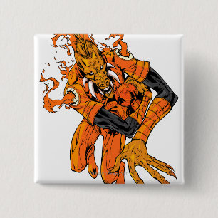 Larfleeze - Agent-Orange 7 Button