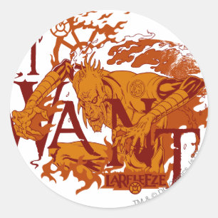 Larfleze - Agent Orange 12 Runder Aufkleber