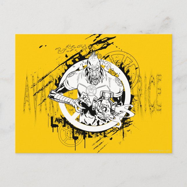 Larfleze - Agent Orange 15 Postkarte (Vorderseite)