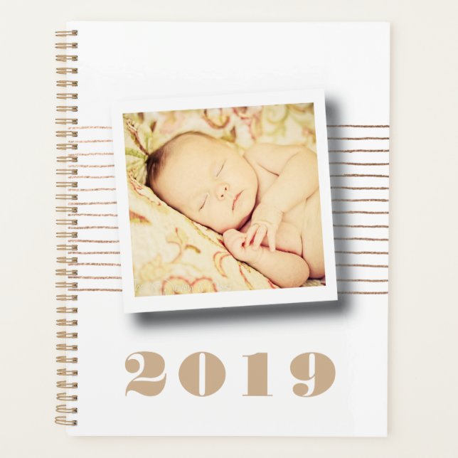 LARGE 2019 Foto Planer Journal-Tagebuch (Vorderseite)