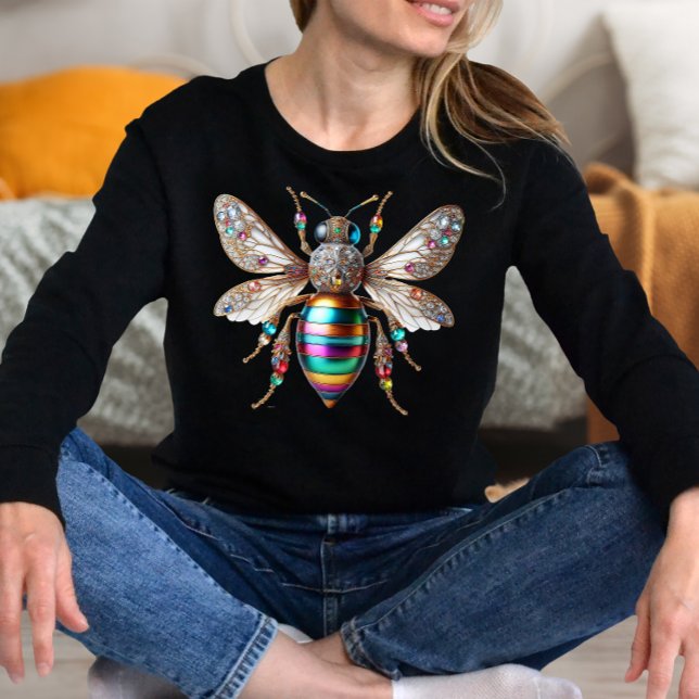 Large Bejewelled Bee T-Shirt (Von Creator hochgeladen)