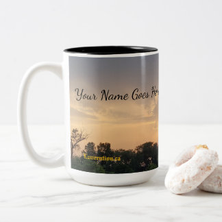 Large Coffee Mug Zweifarbige Tasse