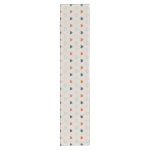 Large - Lovely hearts / orange cream dark