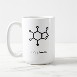 Large Mug - Caffeine = Happiness