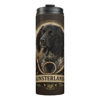  Large Munsterlander (logo)  Thermosbecher