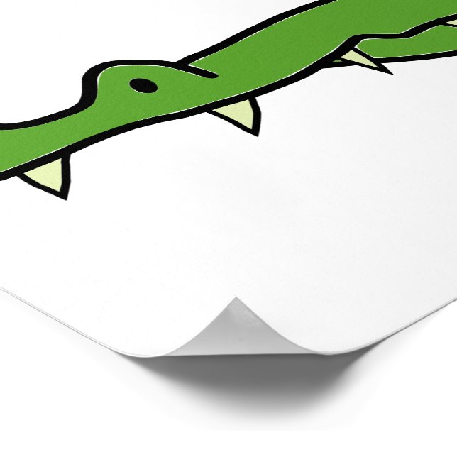 Large Premium printed High End Crock poster (Ecke)