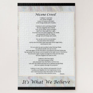 Large Puzzle Nicene Creed 1014 Piece (20 x 30 pouc
