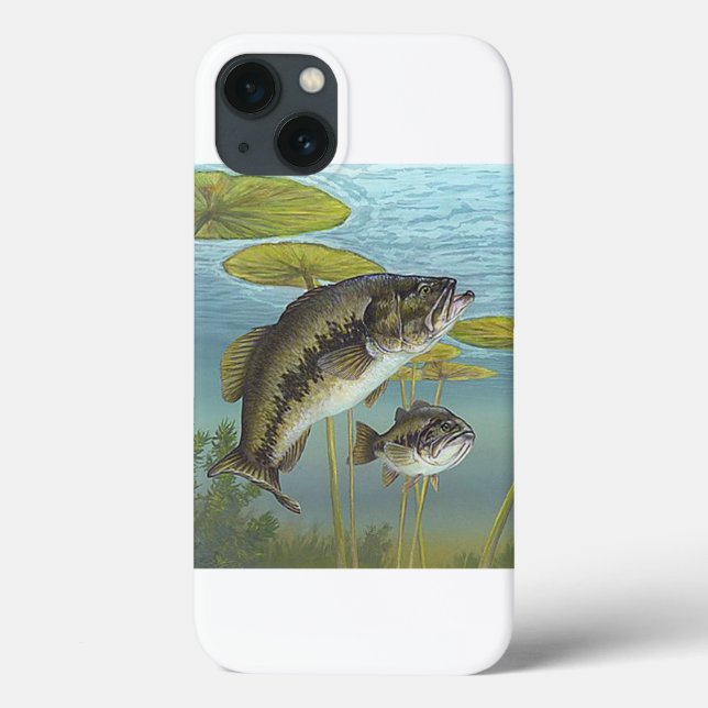 Largemouth Bass Case-Mate iPhone Hülle (Rückseite)