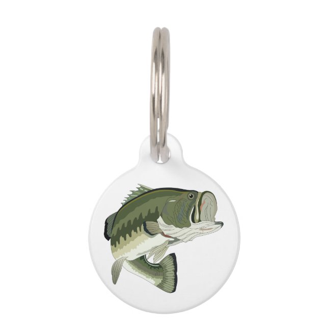 LARGEMOUTH BASS HAUSTIERMARKE (Vorderseite)