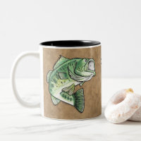 Largemouth Bass Jumping Dragonfly Angeln