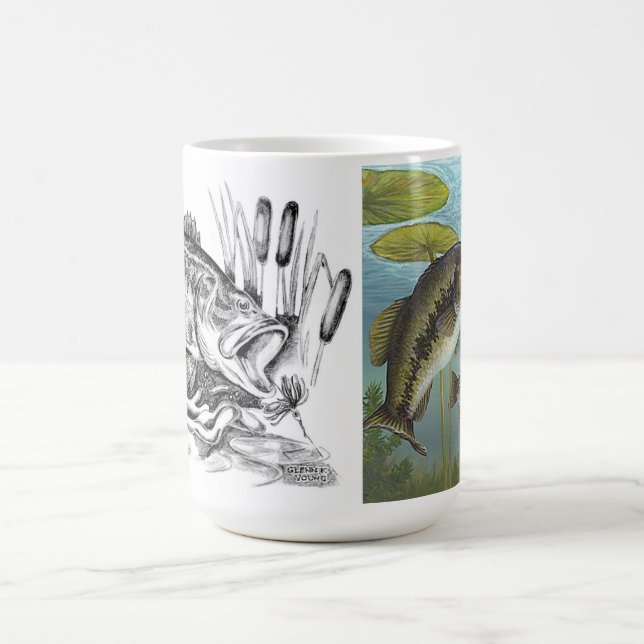 Largemouth Bass Kaffeetasse (Mittel)
