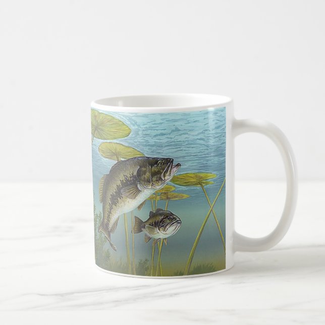 Largemouth Bass Kaffeetasse (Rechts)