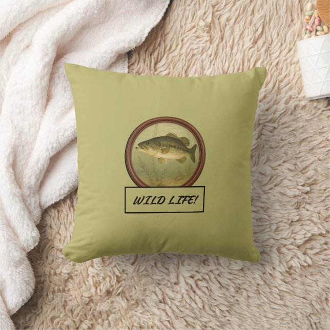 Largemouth Bass Pillows Kissen (Decke)