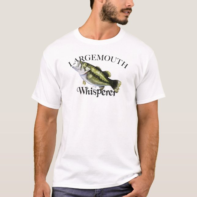 Largemouth Bass Whisperer T-Shirt (Vorderseite)