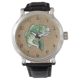 Largemouth Jumping Bass Armbanduhr