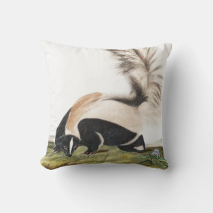 LargeTails Skunk Mephitis macroura Illustration Kissen
