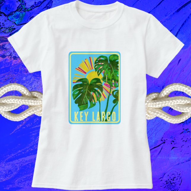 Largo Florida Sunshine Tropical Vacation T-Shirt (Von Creator hochgeladen)