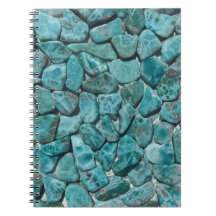 Larimar Crystal Gemstone Tropischer Wasserstrand