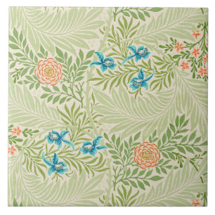Larkspur Pattern (von William Morris) Fliese