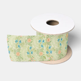 Larkspur Pattern (von William Morris) Satinband