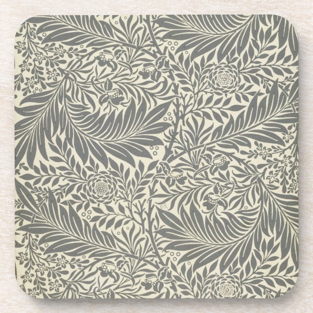 Larkspur, Tapetenentwurf, 1872 Untersetzer (Vorderseite)