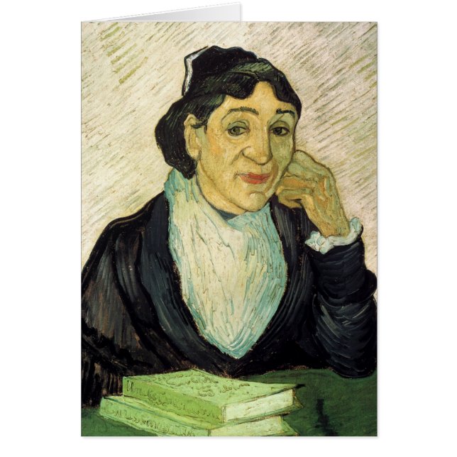 L'Arlesienne (Madame Ginoux) par Vincent van Gogh (Devant)