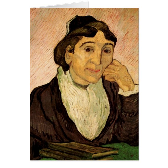 L'Arlesienne (Madame Ginoux) par Vincent van Gogh (Devant)
