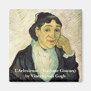 L'Arlesienne (Madame Ginoux) von Vincent van Gogh Magnet